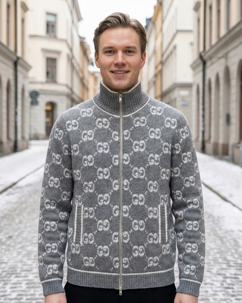 Clyman™ - Lyxig kofta med dragkedja